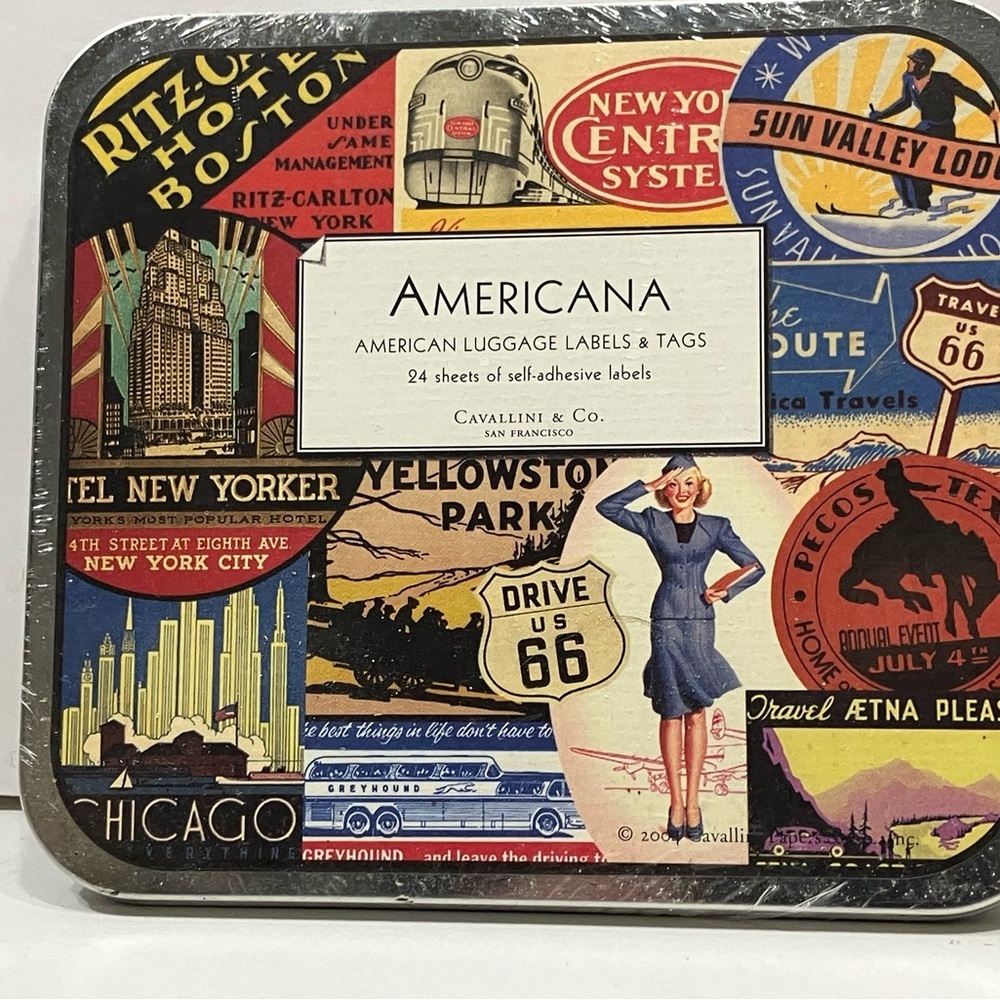 Cavallini Luggage Labels - Picture 7 of 8